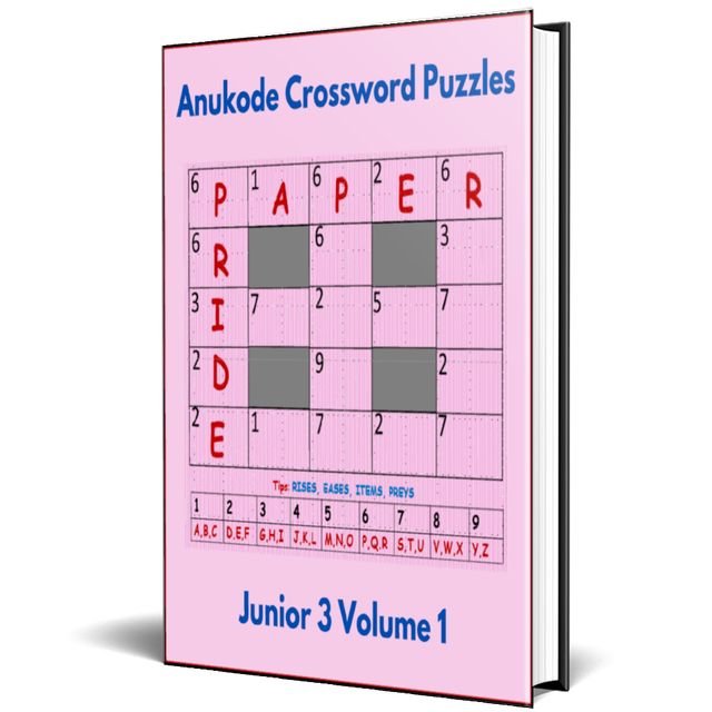 Anukode Crossword Puzzles Junior 3