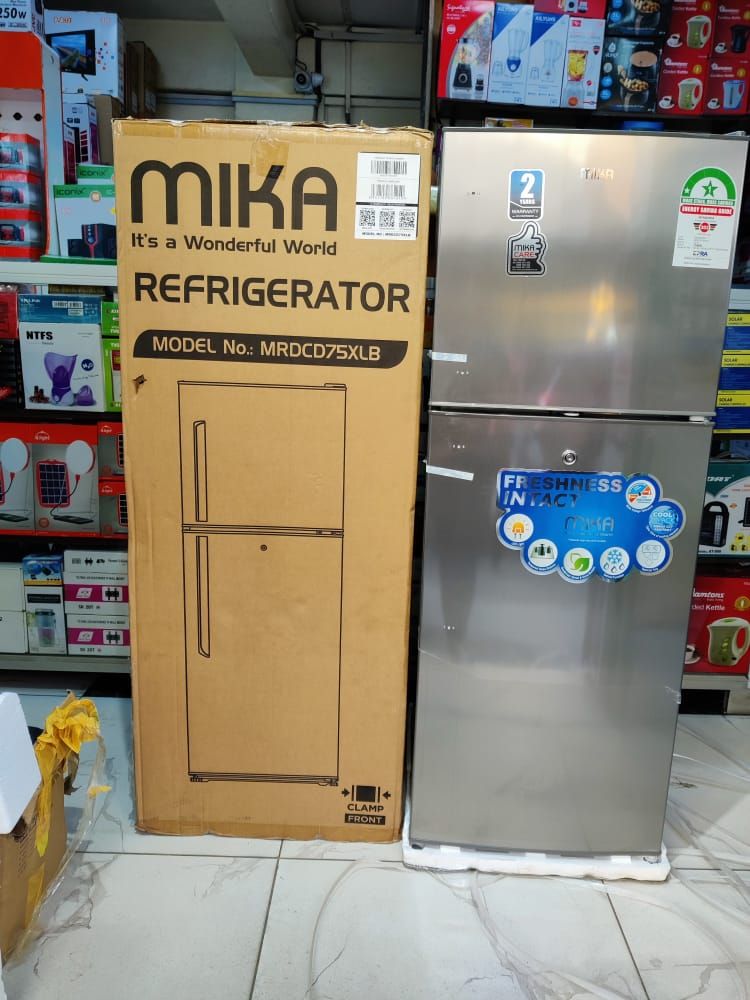 Mika 211Litres Double Door Fridge 