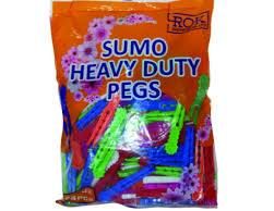 Sumo Heavy Duty Pegs 144 Pcs