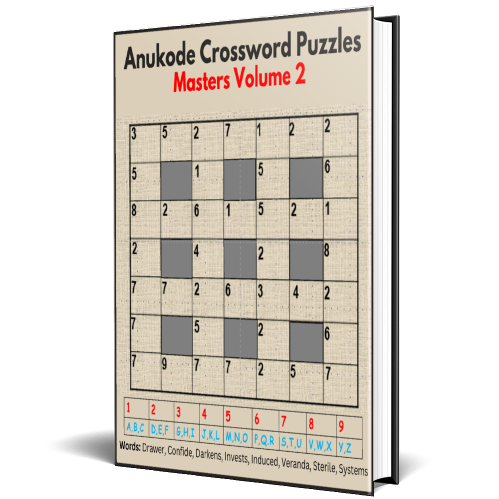 Anukode Crossword Puzzles - Masters 2