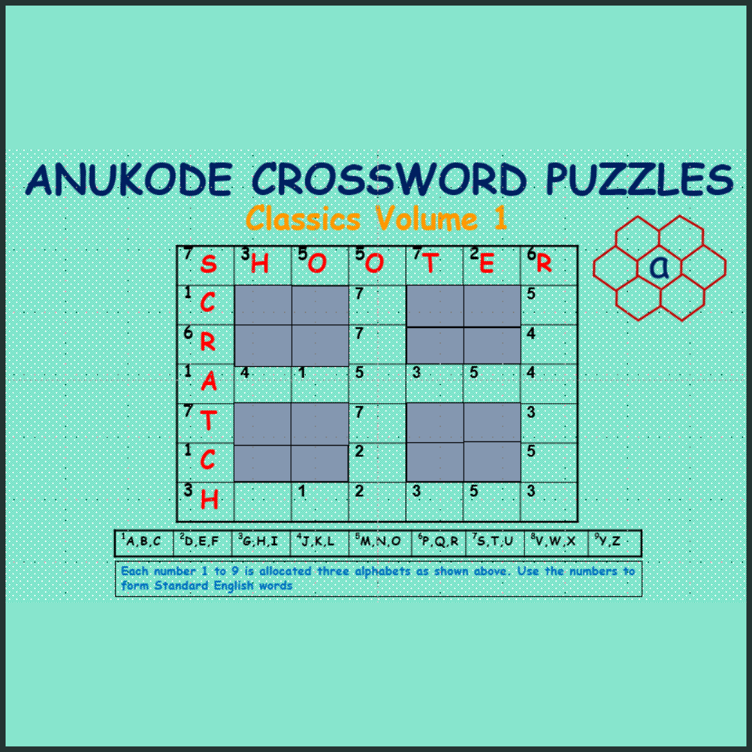 Anukode Crossword Puzzles - Classics 1