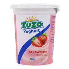 Tuzo Strawberry 400g Yoghurt 