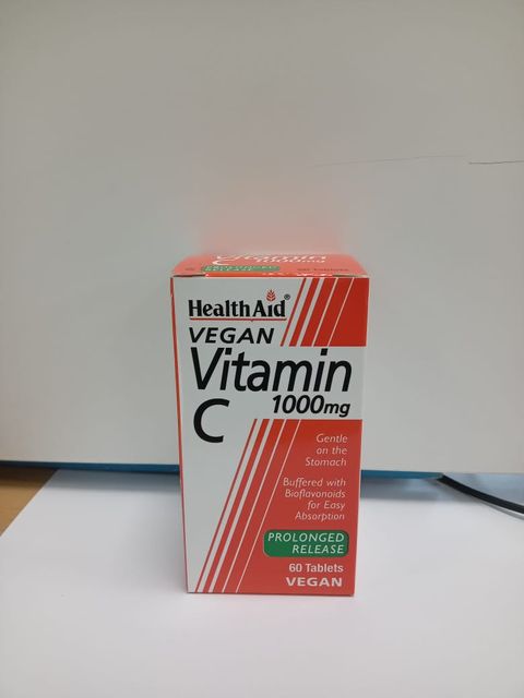 HEALTH AID VITAMIN C 1000MG TABLETS  60's
