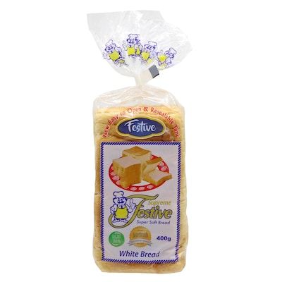 Festive Family White Bread 400G
Pack size : 400g