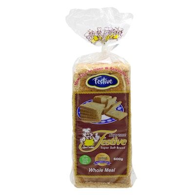 Festive Supreme Whole Meal Bread 600g