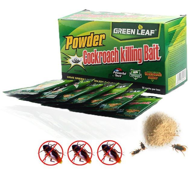 Green Leaf Cockroach Killing Bait