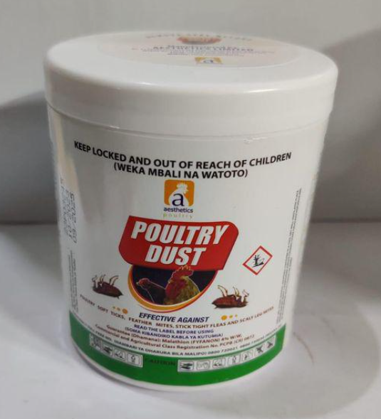 Aesthetics poultry dust